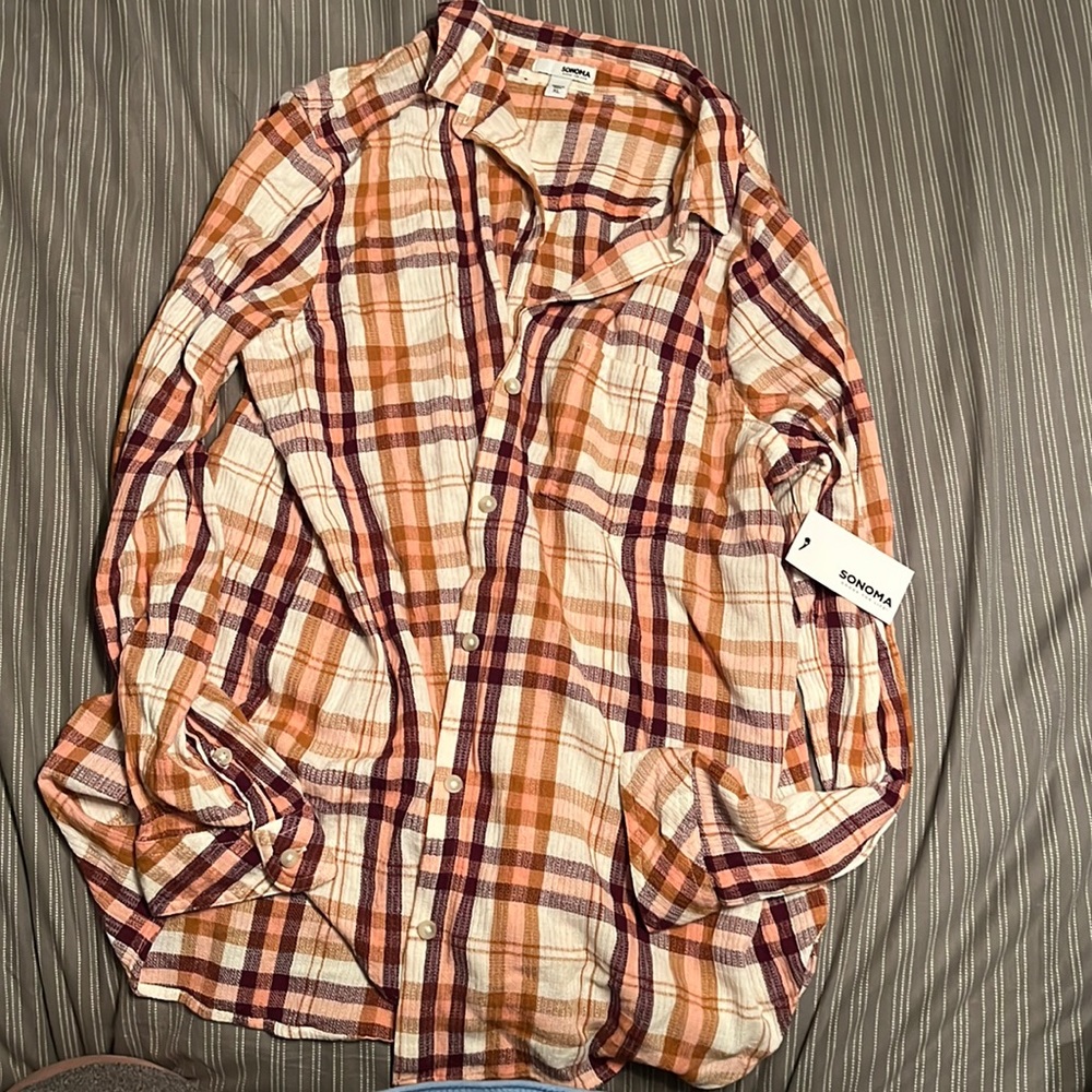Plaid Button Down Shirt